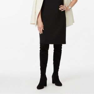 Kohl's Black Over the Knee Boots